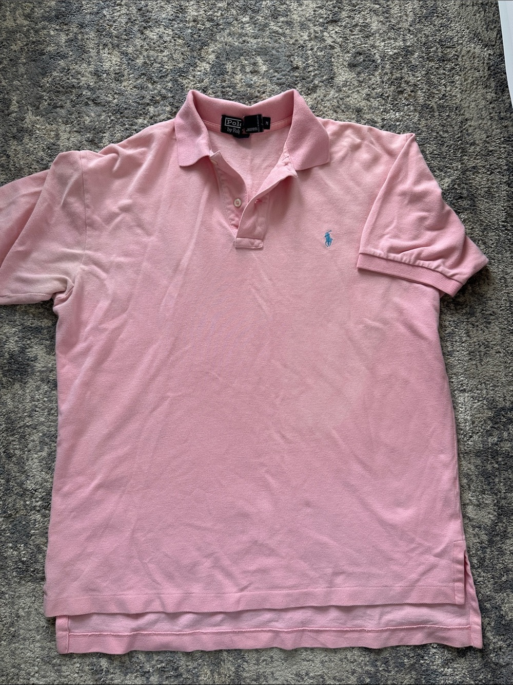 Polo by Ralph Lauren Light Pink Short-Sleeve Cotton Polo